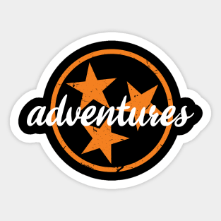 Tennessee adventures Sticker